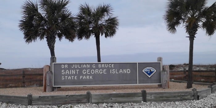 Entrance of the State Park