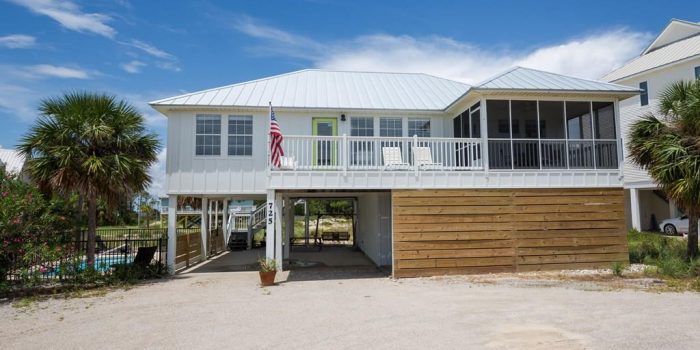 gulf view home located in the Gulf Beaches