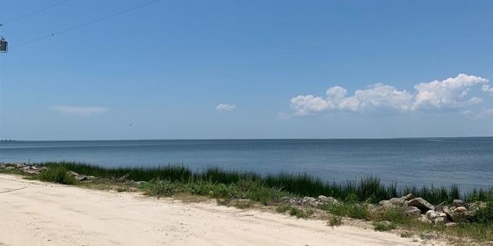 .34 acre bay view lot located in the Gulf Beaches