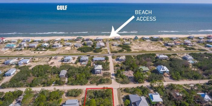 .4020 Acre lot located in the Gulf Beaches