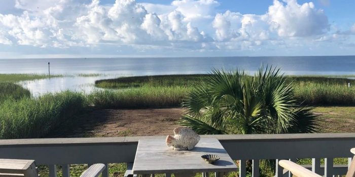 bay front town home in Bay Villas in Greater Apalachicola