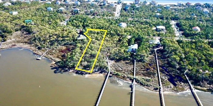 1.1480 Acre bay front lot located in Indian Bay Village in the Plantation