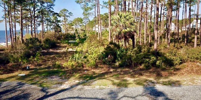 0.2050 acre gulf view lot in Summercamp Beach