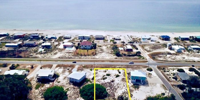 0.4020 acre gulf view lot located in the Gulf Beaches