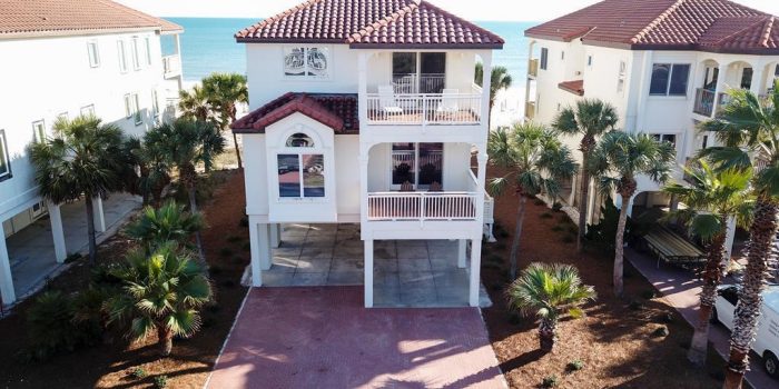 5 bedroom/ 5.5 bathroom gulf front home located in Sunset Beach