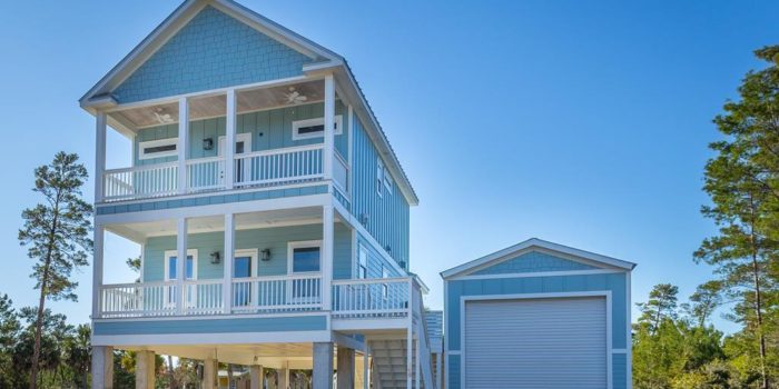 new construction home located in Carrabelle Landing subdivision