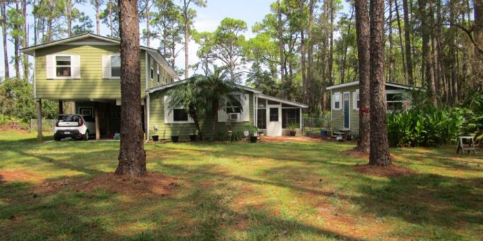 pond view home located in Alligator Point