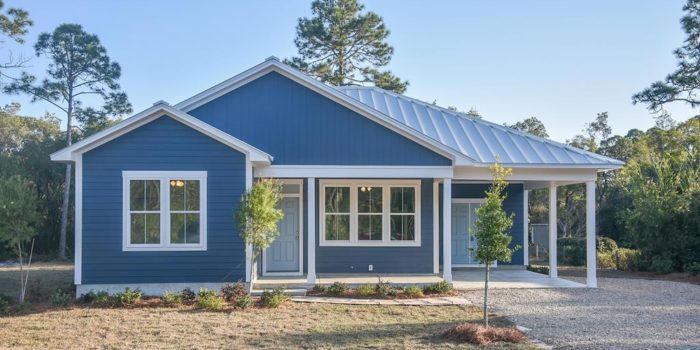 new construction home located in Whispering Pines