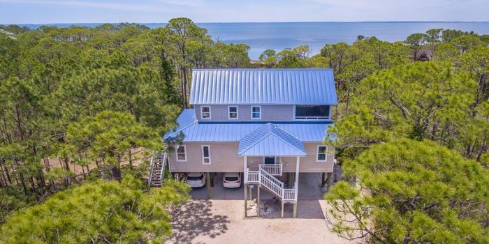 bay view home located in Indian Bay Village in the Plantation